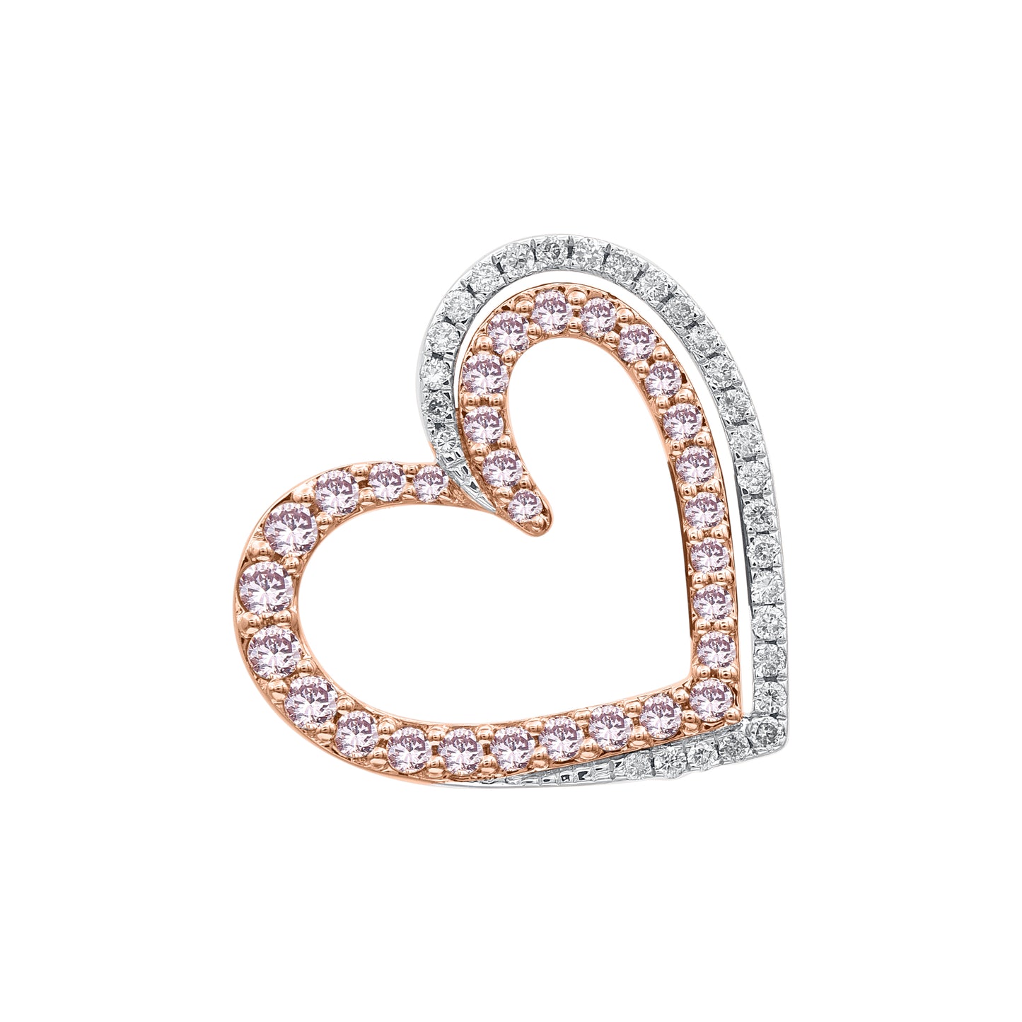 Rose Gold Argyle Pink Diamond Pendant - 464047-FNP