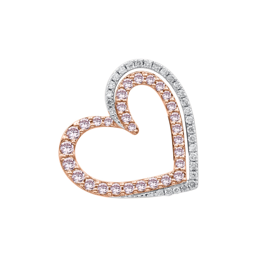 Rose Gold Argyle Pink Diamond Pendant - 464047-FNP