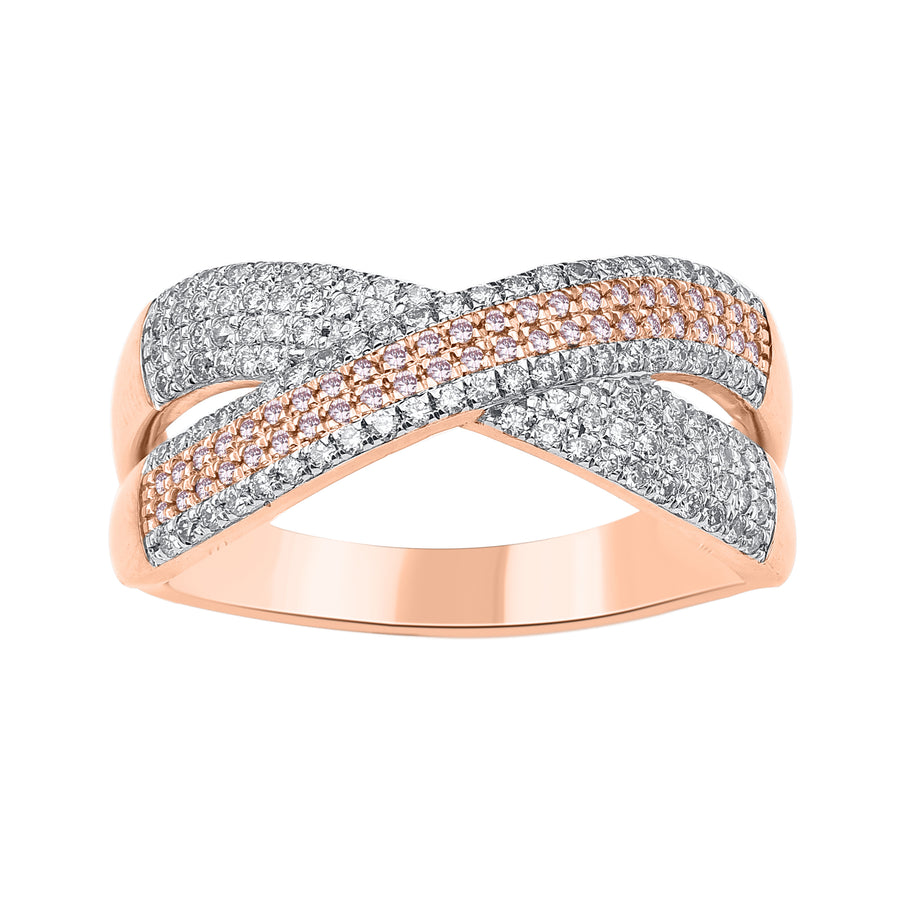 Rose Gold Argyle Pink Diamond Ring - 79307-R-FNP