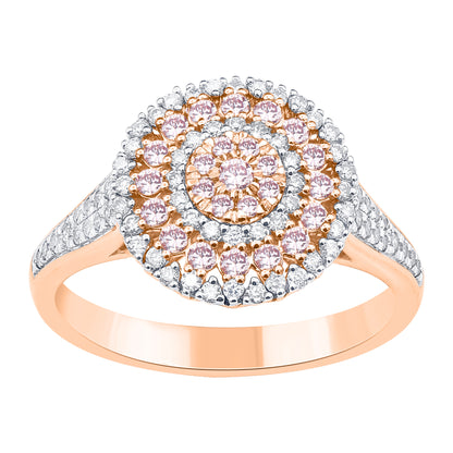 Rose Gold Argyle Pink Diamond Ring - 875548-A-FNP