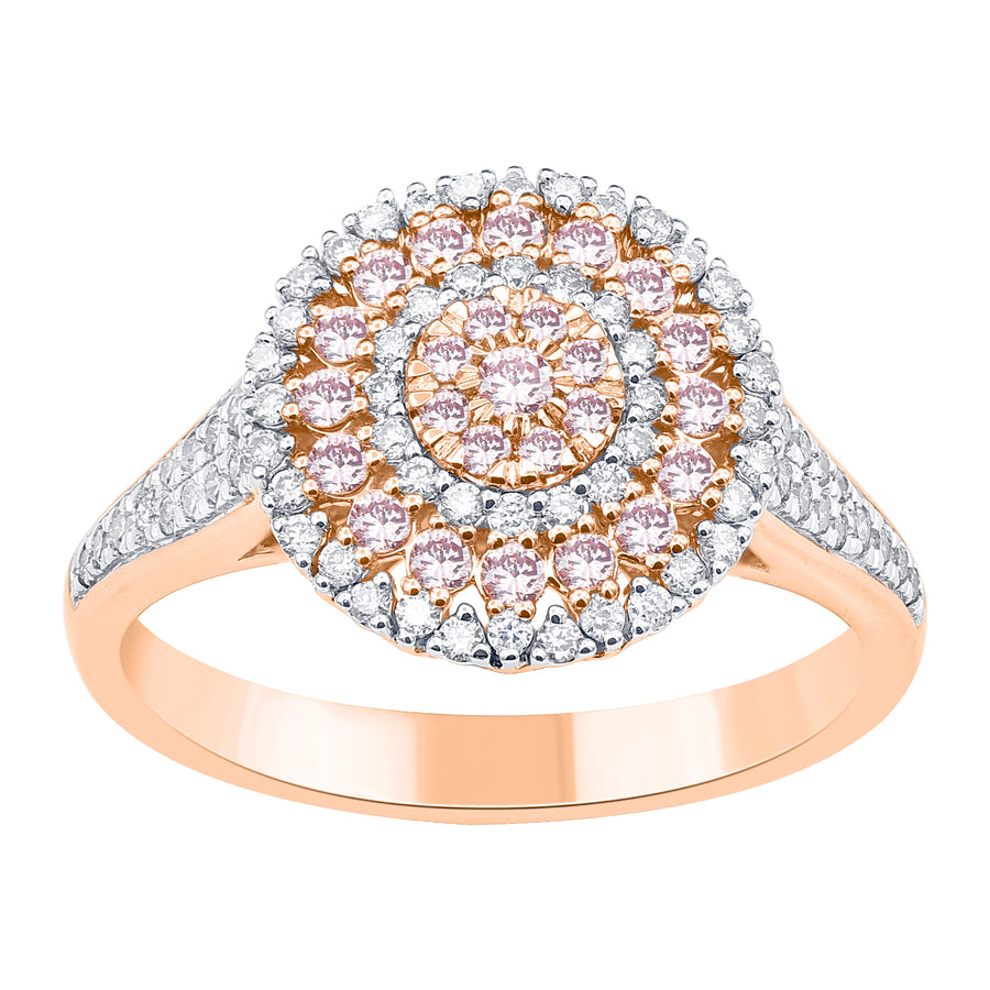 Rose Gold Argyle Pink Diamond Ring - 875548-A-FNP