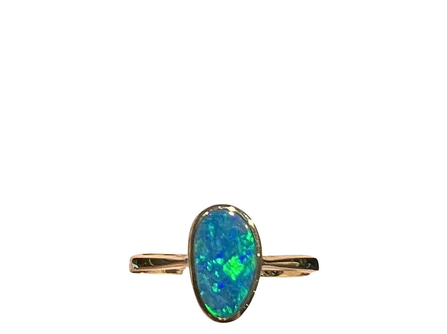Australian Opal 0.70CT Ring