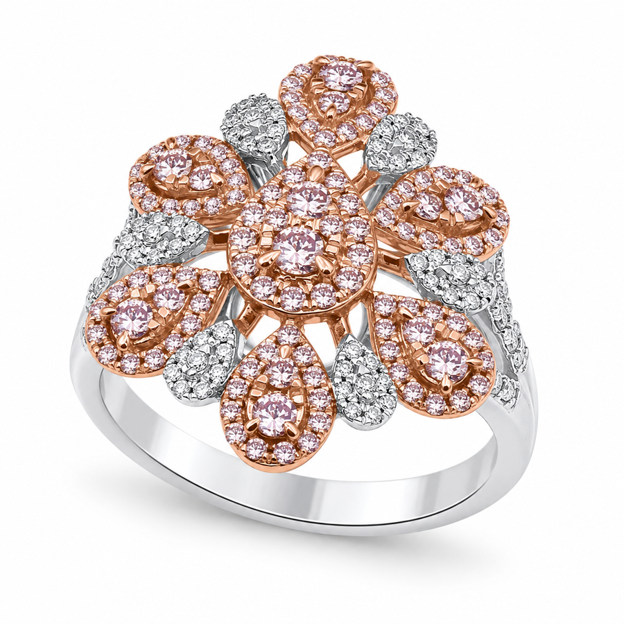 Additional studio image – Raritessa Argyle pink diamond ring